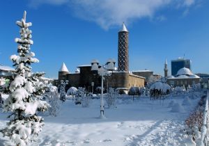 Erzurum'da mavi beyaz buluşma